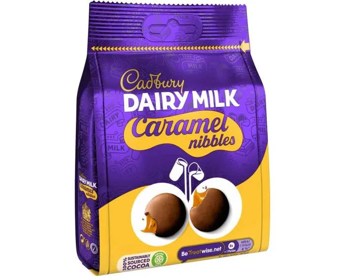 Cadbury Dairy Milk Caramel Nibbles 120g