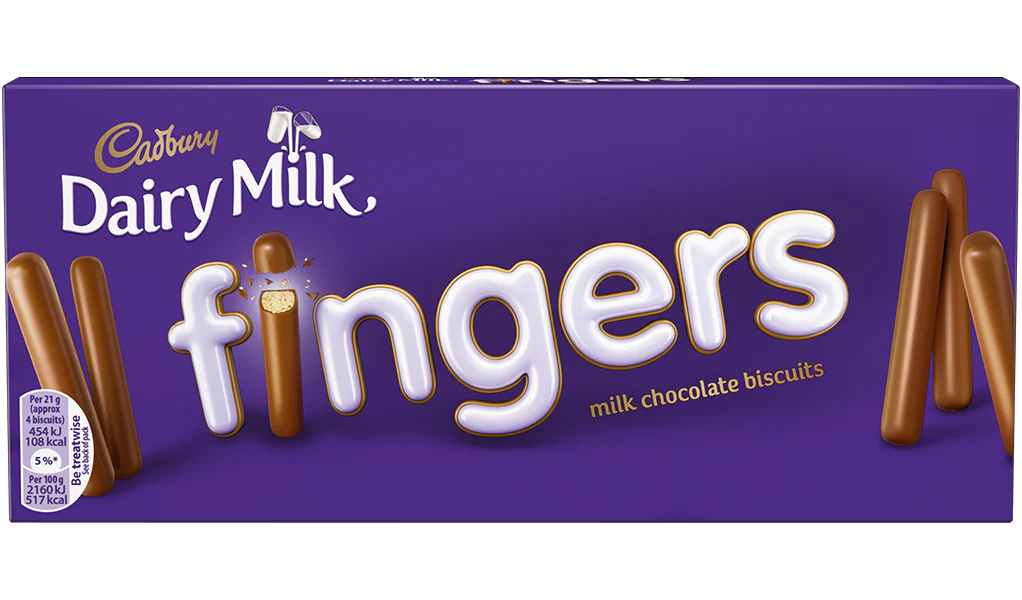 Cadbury Milk Chocolate Covered Fingers - Shop Cookies at H-E-B