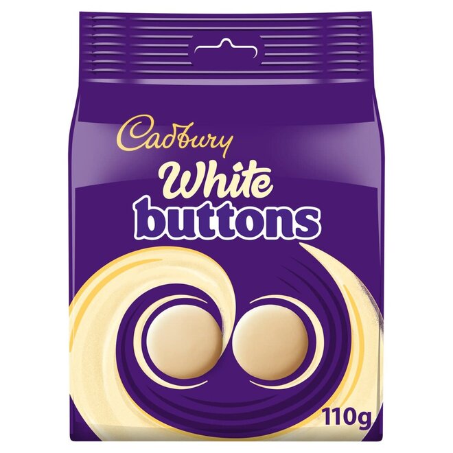 Cadbury White Buttons 110g