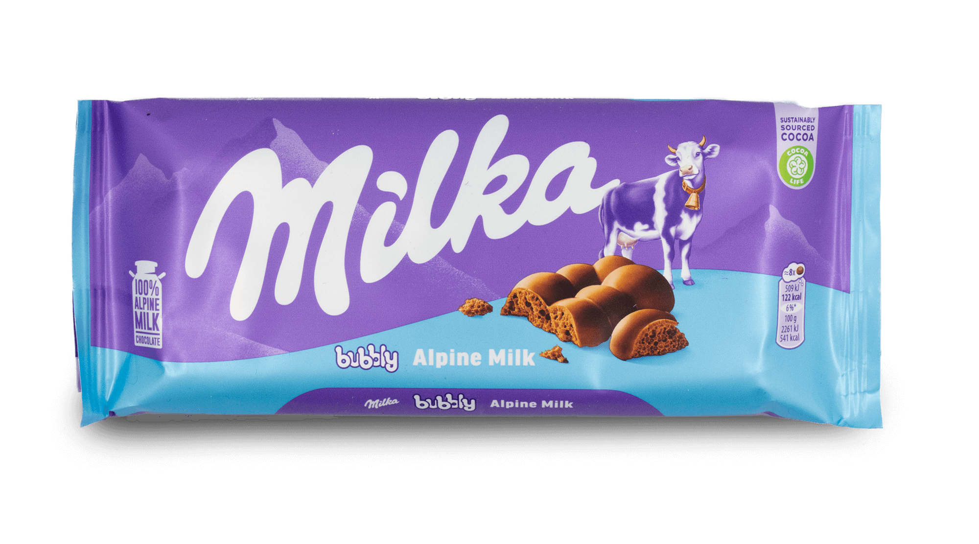 Milka Bubbly Alpine Milk Chocolate Bar Set of 2 - World Market