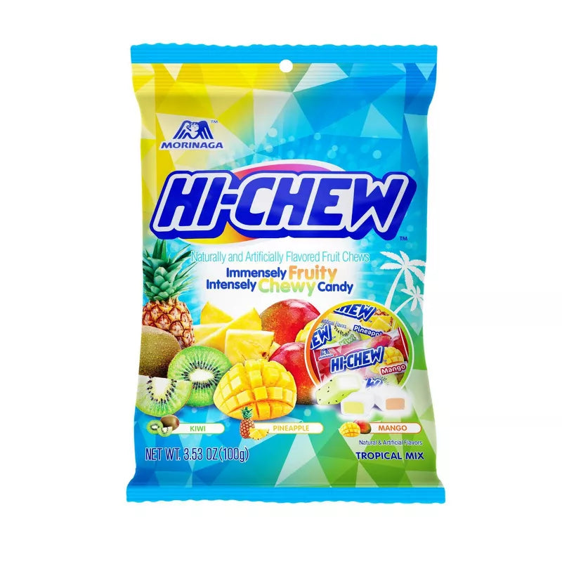 Morinaga Hi-Chew Tropical Flavors Bag, 12.7 oz