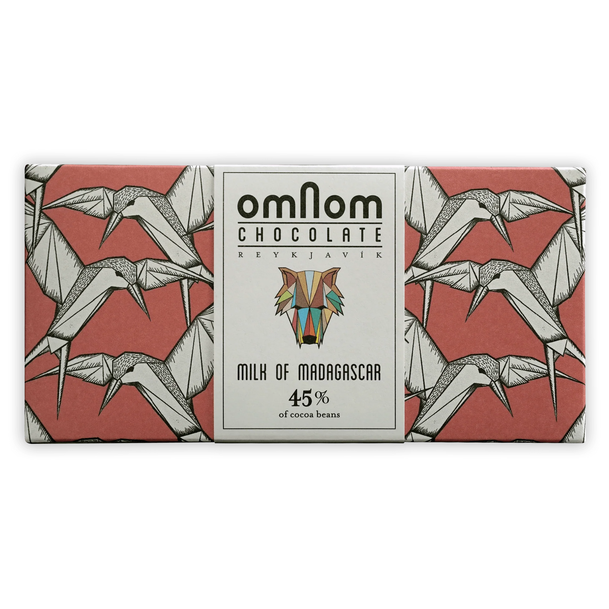 OmNom Milk of Madagascar 45% Dark Chocolate, 2.1 oz