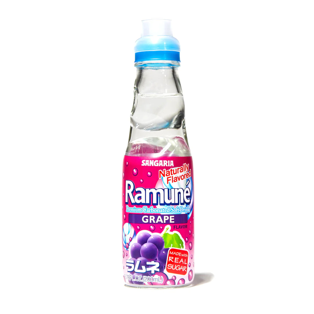 Sangaria Grape Ramune 6.76 oz