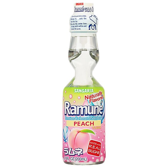 Sangaria Ramune Peach 6.76 oz