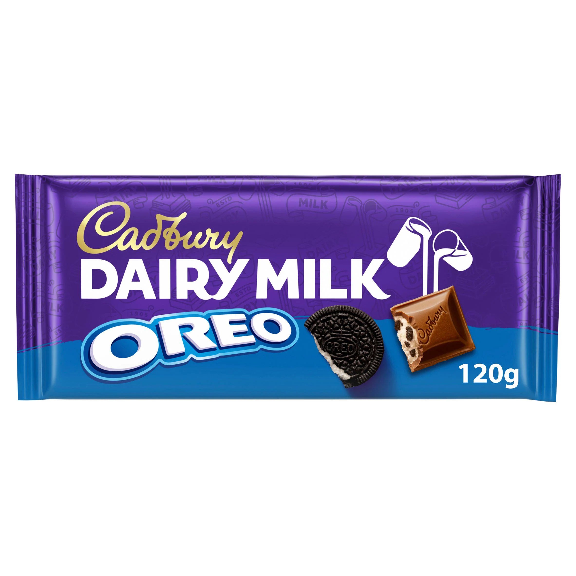 Cadbury Dairy Milk Oreo Bar 120g