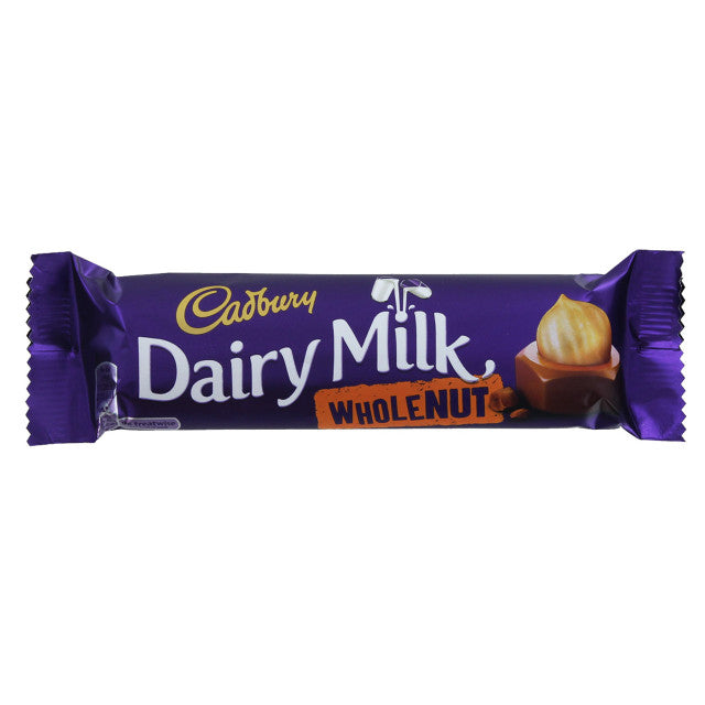 Cadbury Dairymilk Wholenut Chocolate Bar 45g