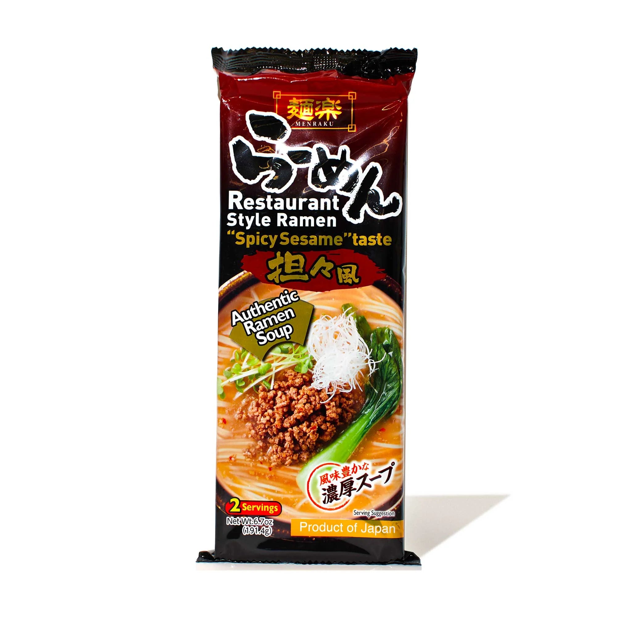 Hikari Menraku Ramen - Spicy Sesame 6.7 oz