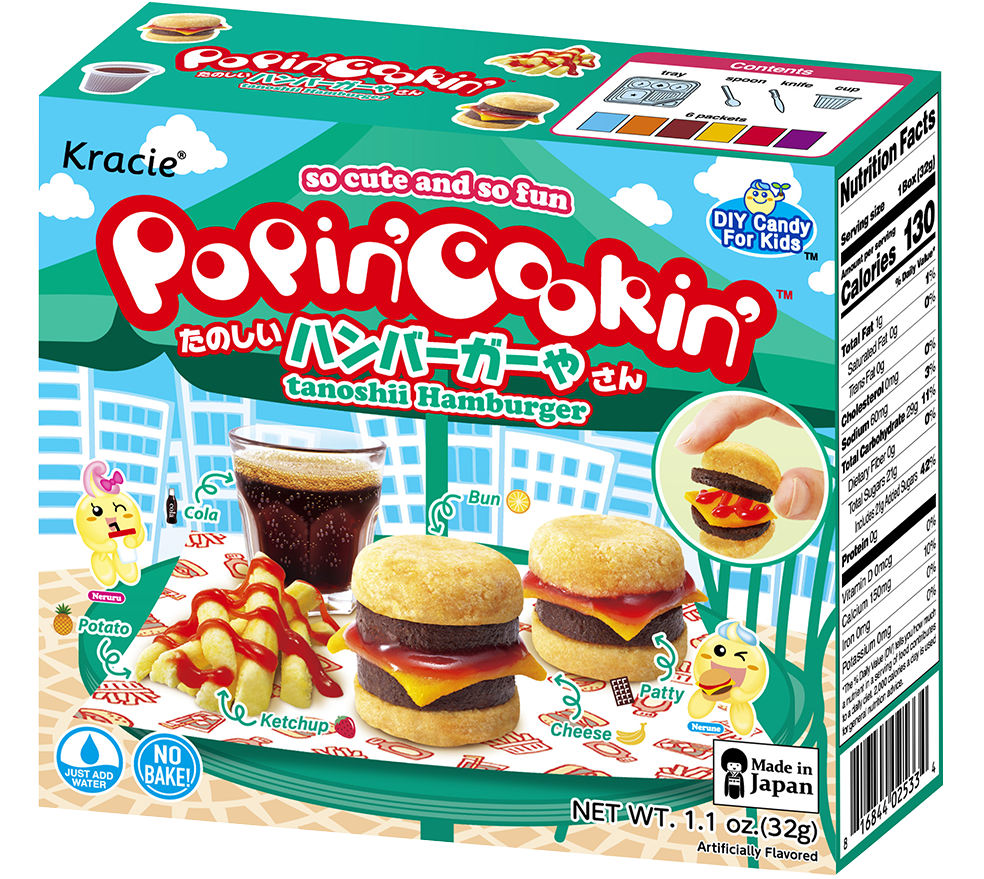 Kracie Popin' Cookin' Tanoshii Hamburger 1.1 oz