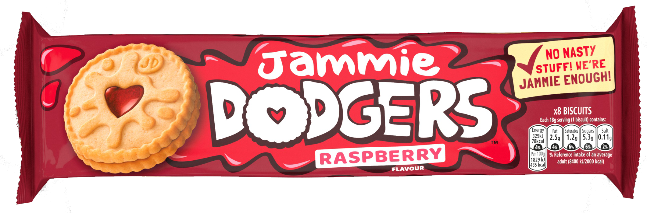 Burton's - Jammie Dodgers Raspberry