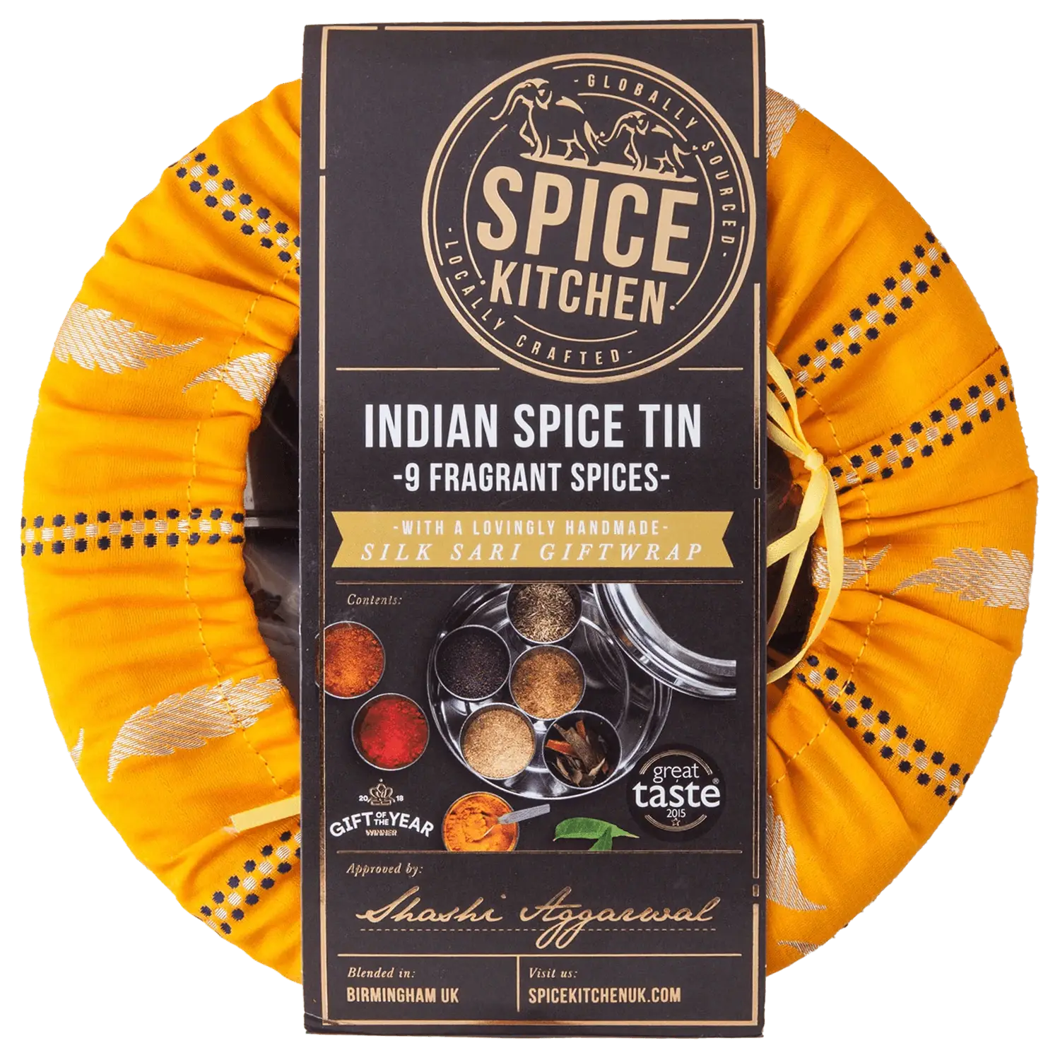 9 Indian Spices and Spice Tin Spice Set Gift for Foodie Gift for